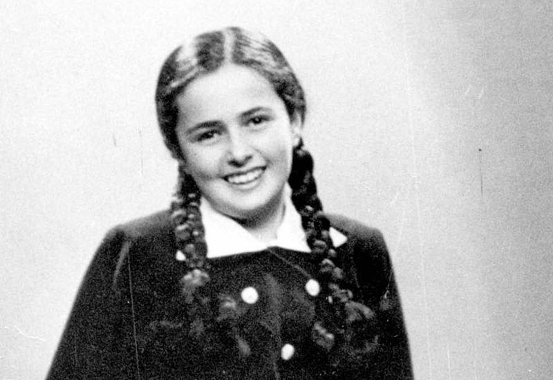 Éva Heyman, aged 13, in Hungary a few months before she was murdered in a gas chamber, 1944